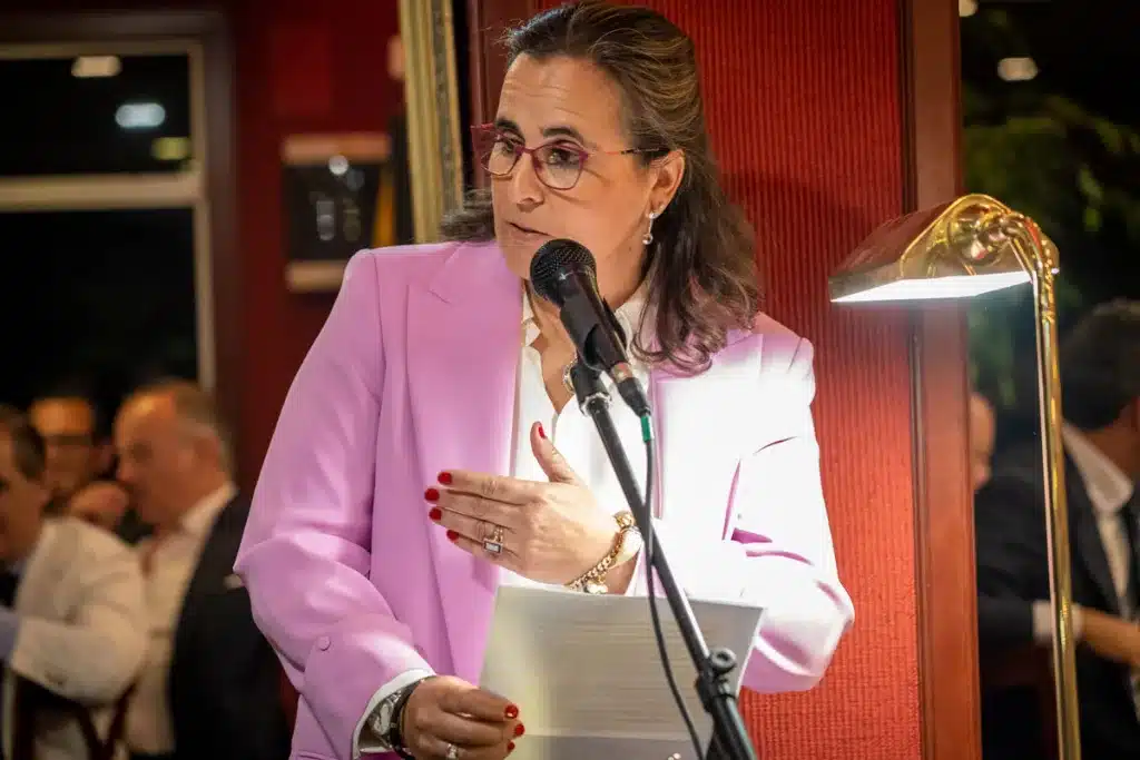 Cristina Clemares Pérez-Tabernero, durante su intervención.
