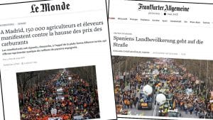 Medios internacionales se hacen eco de la manifestación del 20M, pero también se olvidan de la caza