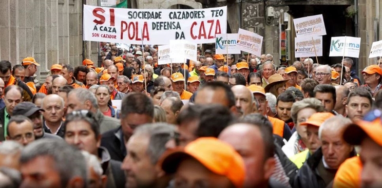 Manifestación en Galicia / Fotografía: www.europapress.es