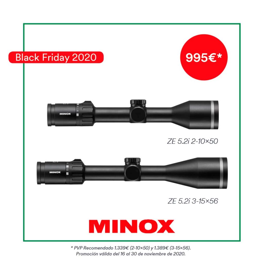 Visores Minox ZE5.2i 2-10x50 y 3-15x56