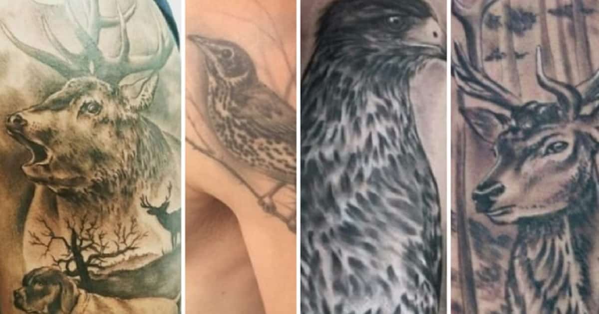 20 tatuajes de caza de los seguidores de Jara y Sedal