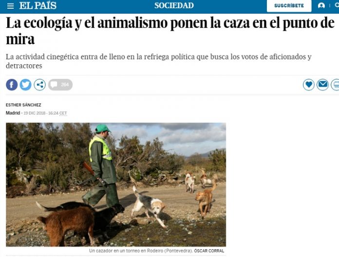 cazadores El País