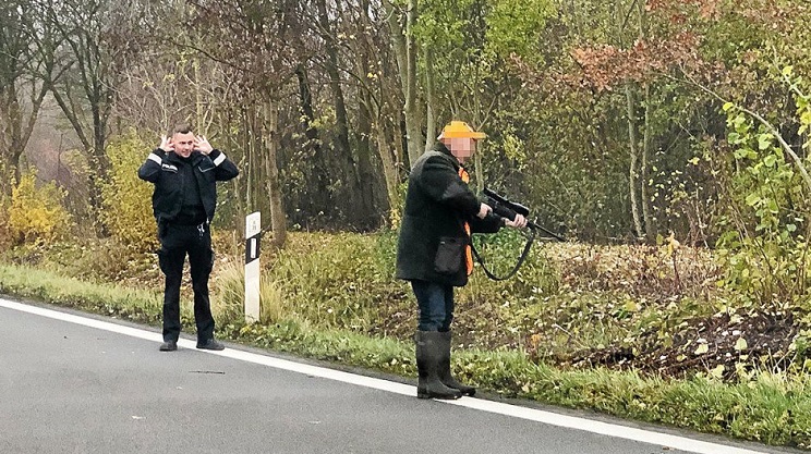 Los cazadores alemanes, una herramienta al servicio de la Policía en los accidentes de tráfico