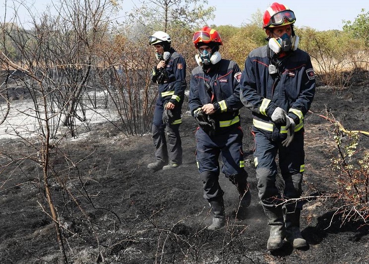bomberos forestales cargan contra los ecologistas