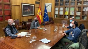 El Gobierno recibe a Lobo Marley y asegura que el depredador estará blindado en España «antes de que acabe el año»