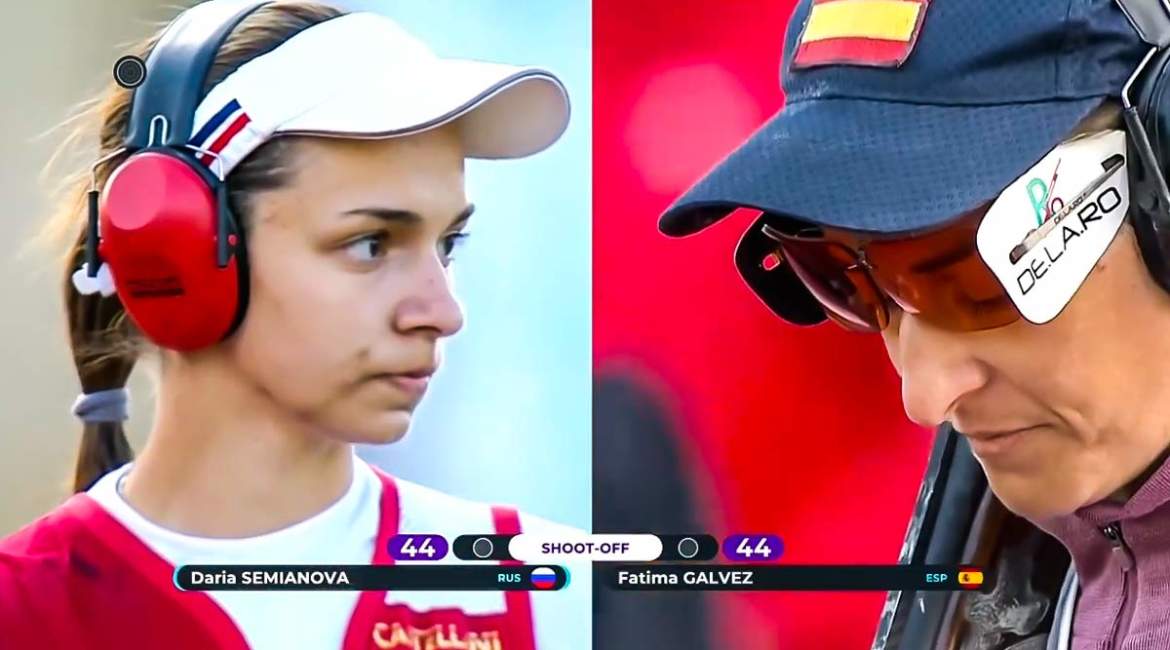 Fátima Gálvez y Semianova en la final.