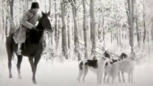 Así cazaban lobos con perros en 1910: uno de los vídeos más antiguos que se conservan