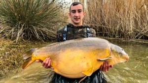 Pesca una carpa royal de 34 kilos que podría ser récord del Ebro: «Creí que era un siluro»