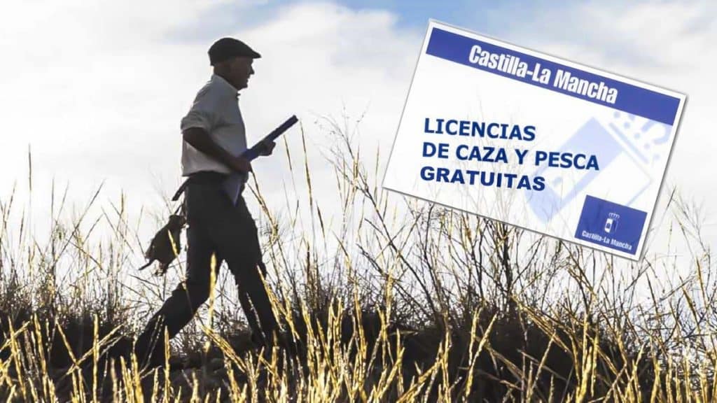 licencias de caza y pesca gratis Castilla-La Mancha