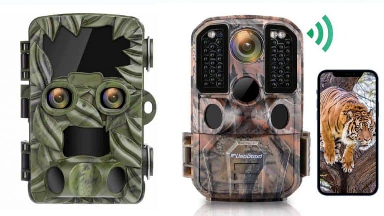 Dos de las cámaras trampa para caza mejor valoradas de Amazon.