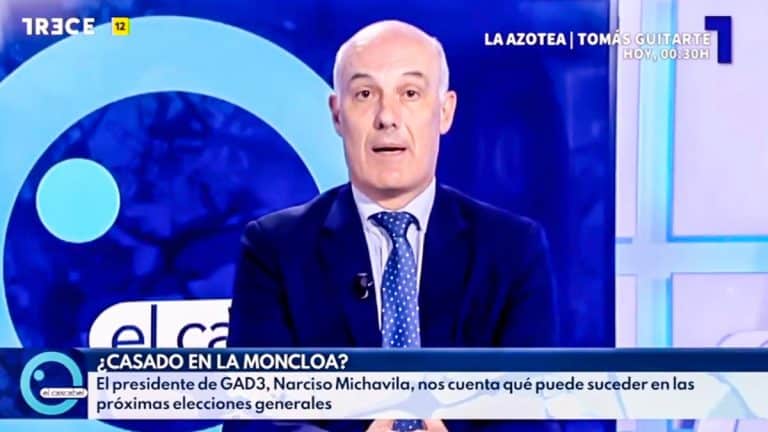Narciso Michavila, presidente de GAD3. ©13TV