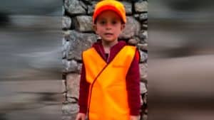 Sergio, el niño que anima al mundo rural a manifestarse el 20M para defender su futuro como cazador
