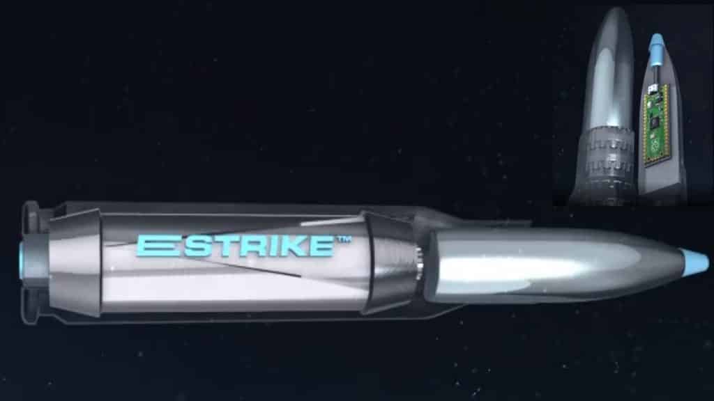 La bala E-Strike.