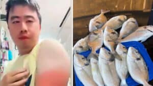 Jian Li, el ‘chino de Huelva’ que hace que las redes se tronchen, se va a pescar doradas