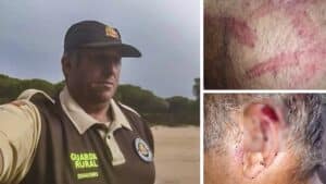 Tres furtivos agreden con bates de béisbol a un guarda rural que les pilló in fraganti en Huelva