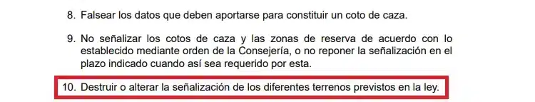 Artículo 84 de la Ley 4/2021, de 1 de julio, de Caza y de Gestión Sostenible de los Recursos Cinegéticos de Castilla y León