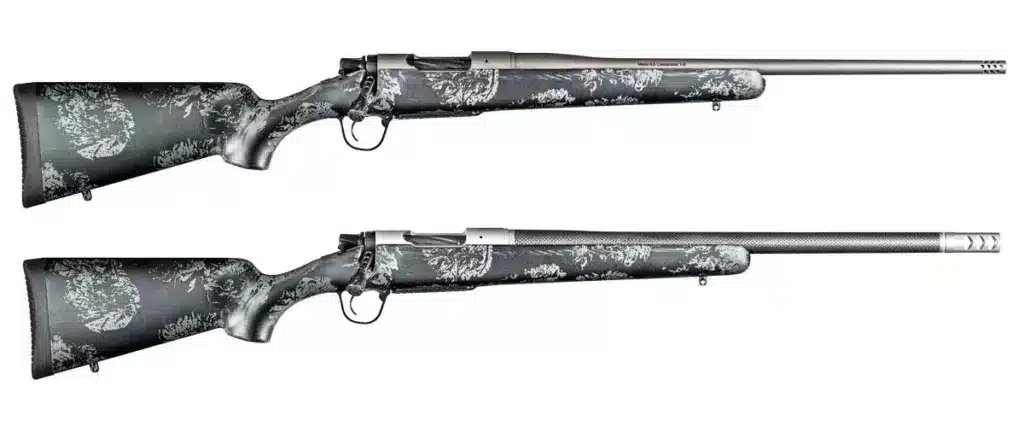 Dos de los modelos de Christensen arms distribuidos por Excopesa.