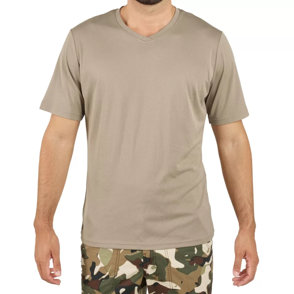 Camiseta de caza transpirable Solognac 100