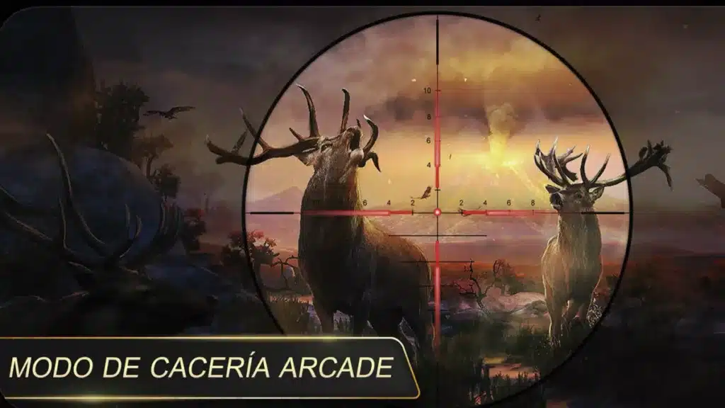 Captura de pantalla del juego Deer Hunter Classic.