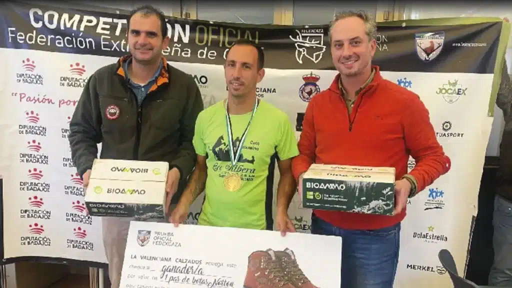 Samuel Melero se proclama campeón de Extremadura de caza menor con perro