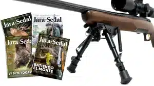 Jara y Sedal lanza una oferta de suscripción con un bípode para rifle tipo Harris a precio de derribo
