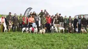 King y Simba, ganadores del Campeonato de Extremadura de Perros de Muestra