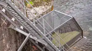 El río Nansa cuenta con un ascensor para salmones que les permite remontar sus aguas