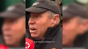 Un agricultor cabreado y sin pelos en la lengua explota contra los políticos: «Que vengan de Bruselas a coger aceituna»