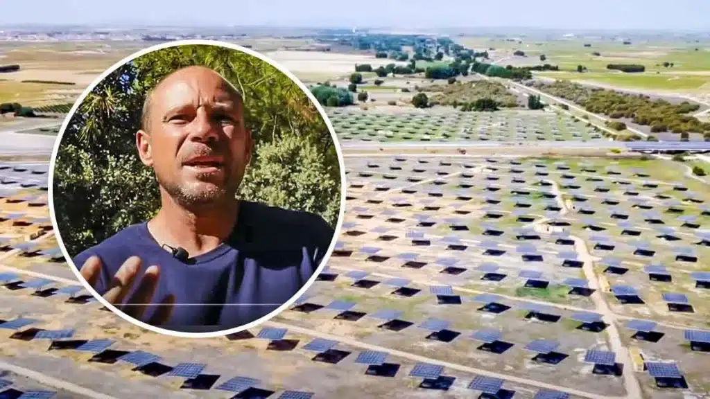 Un documental advierte a los agricultores de cómo las compañías eléctricas están «robando» las tierras en España
