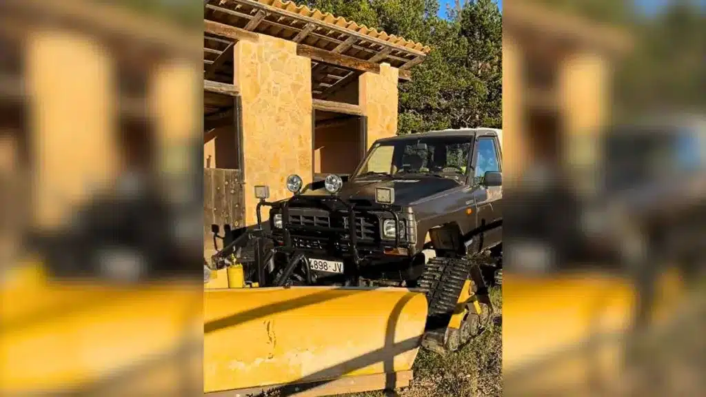 Convierte su Nissan Patrol en esta poderosa quitanieves