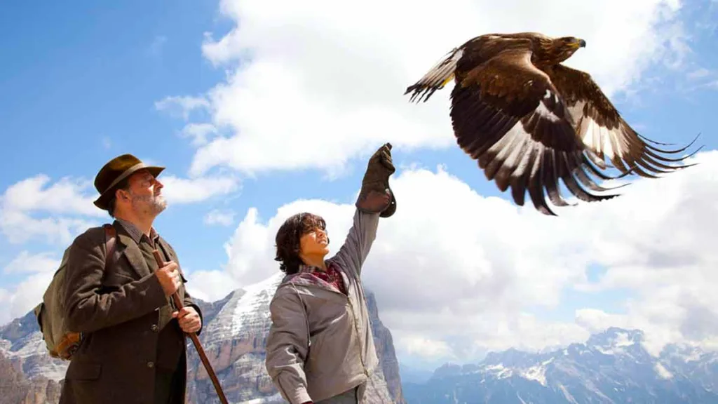 Otro momento de la película Hermanos del Viento.