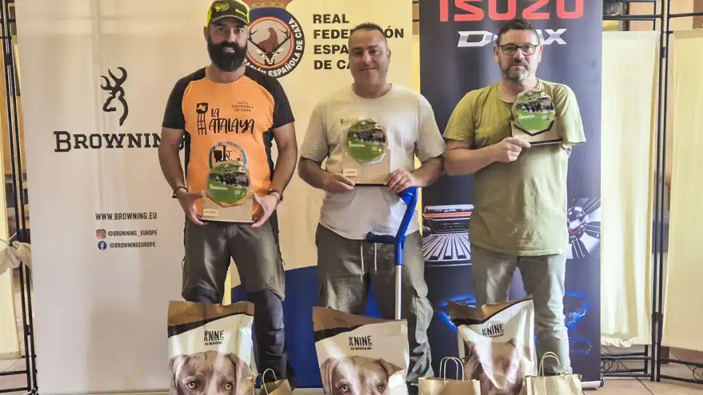 Pablo Carral Iñán se proclama campeón de España de caza menor adaptada