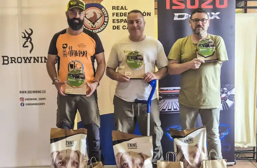 Pablo Carral Iñán se proclama campeón de España de caza menor adaptada