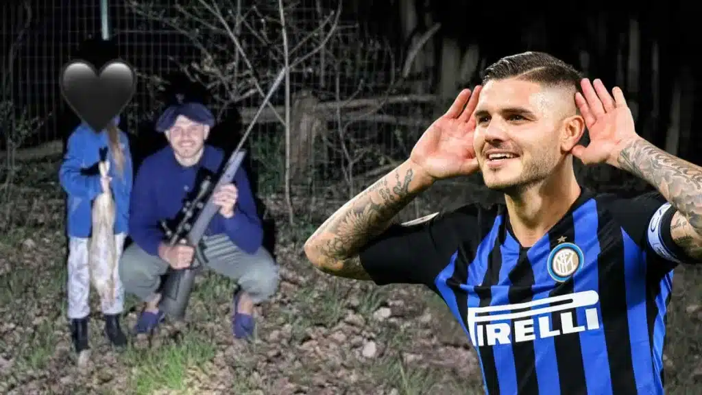 Mauro Icardi. © X y Shutterstock