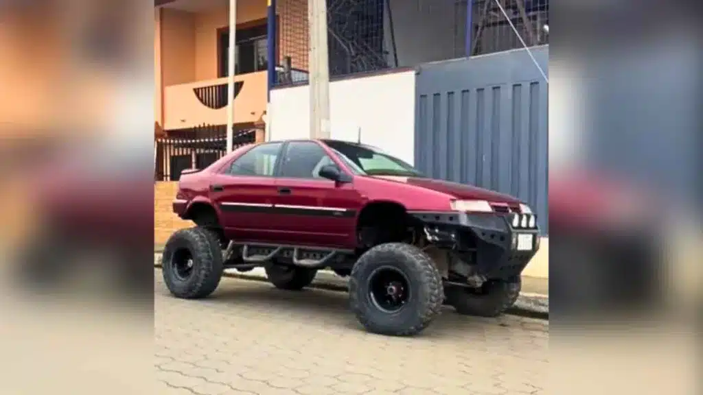 Convierten un Citroën Xantia en un todoterreno.