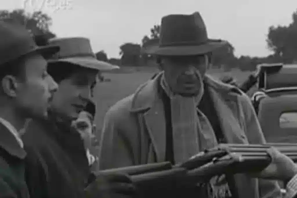 Un momento del ojeo de perdiz.