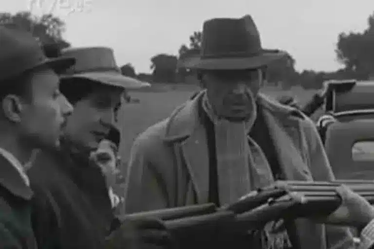 Un momento del ojeo de perdiz.