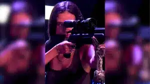 Victoria Federica saca su perfil más cazador y muestra su puntería en El Desafío.