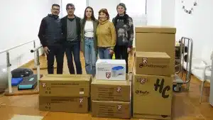 La Federación de Caza de la Comunidad Valenciana dona 9.000€ en equipos de rehabilitación a una residencia afectada por la DANA