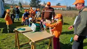 Así acercan a los niños a la caza en Francia