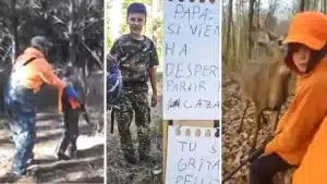 Historias padres y niños cazadores Día del Padre