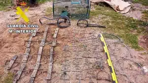 ganadero denunciado tenencia cepos ballestas costillas