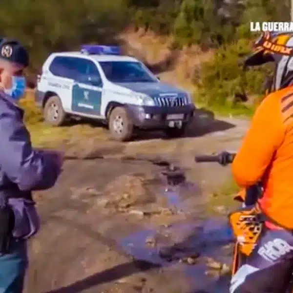 Seprona motorista el campo no es de todos