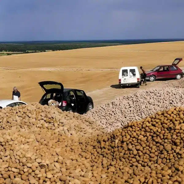 agricultor patatas gratis