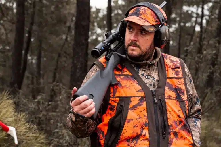 Un cazador en una batida.