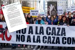 Manifestación convocada el pasado mes de febrero por la plataforma NAC.