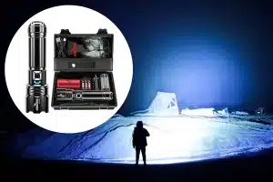 La linterna es un cañón de luz.