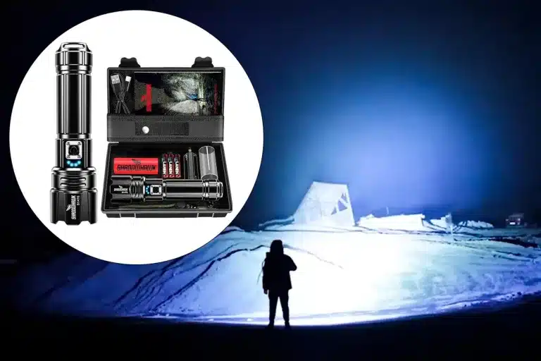 La linterna es un cañón de luz.