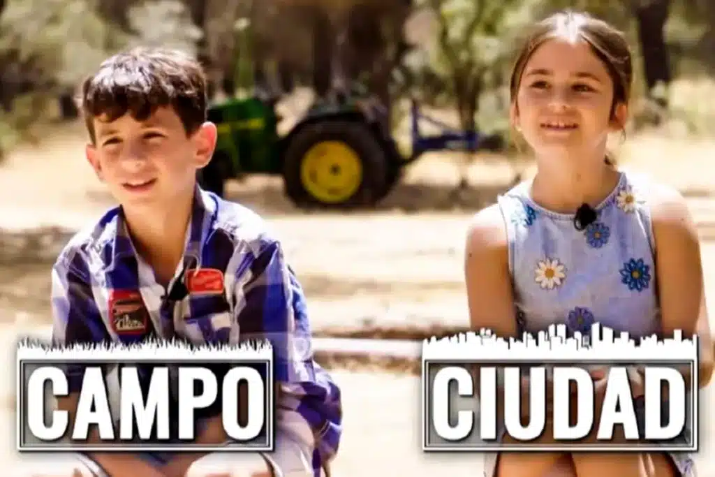 niños campo ciudad El Hormiguero
