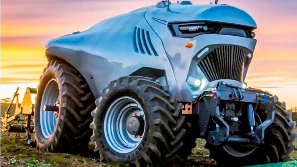 El tractor Honghu T70.